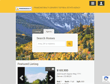 Tablet Screenshot of primeonerealty.com